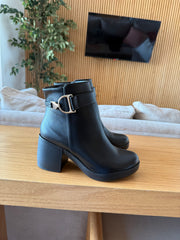 Sevilla Negro Tipo Piel Boots