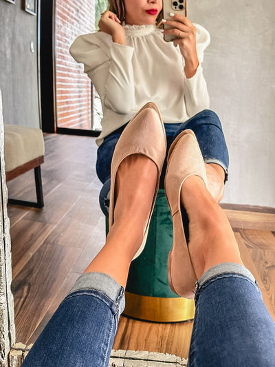 Classy Nude Flats