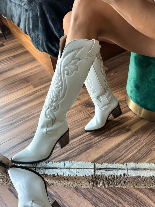 Dutton Ivory Boots