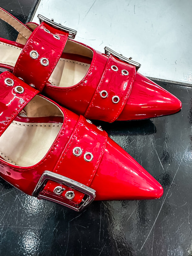 Rocket Red Flats