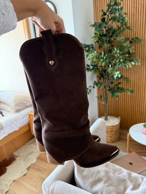 Gaia Boots Cafe Oscuro
