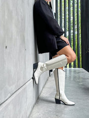 Curl Latte Boots