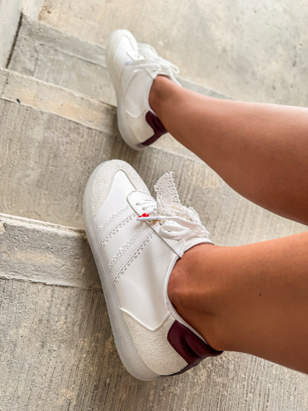 Zebra Litte Cherry Charms Sneakers