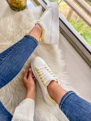 Reno Soft Colors Yellow Sneakers
