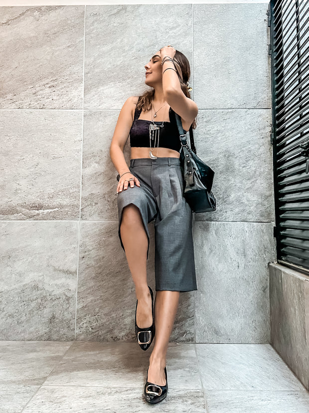 Porto Black Flats