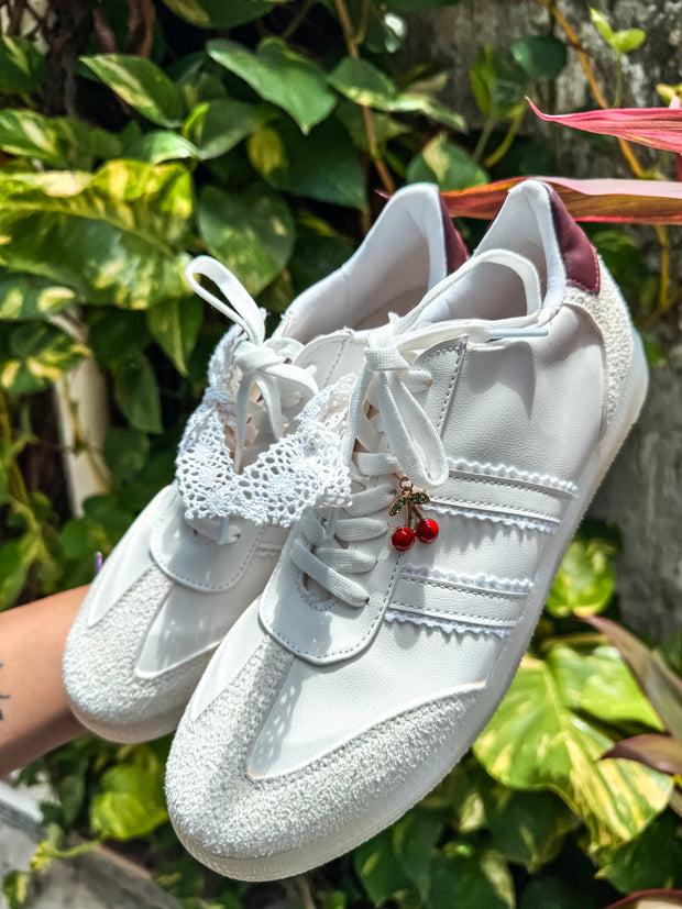 Zebra Litte Cherry Charms Sneakers
