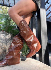 Arizona Brown studs Boots