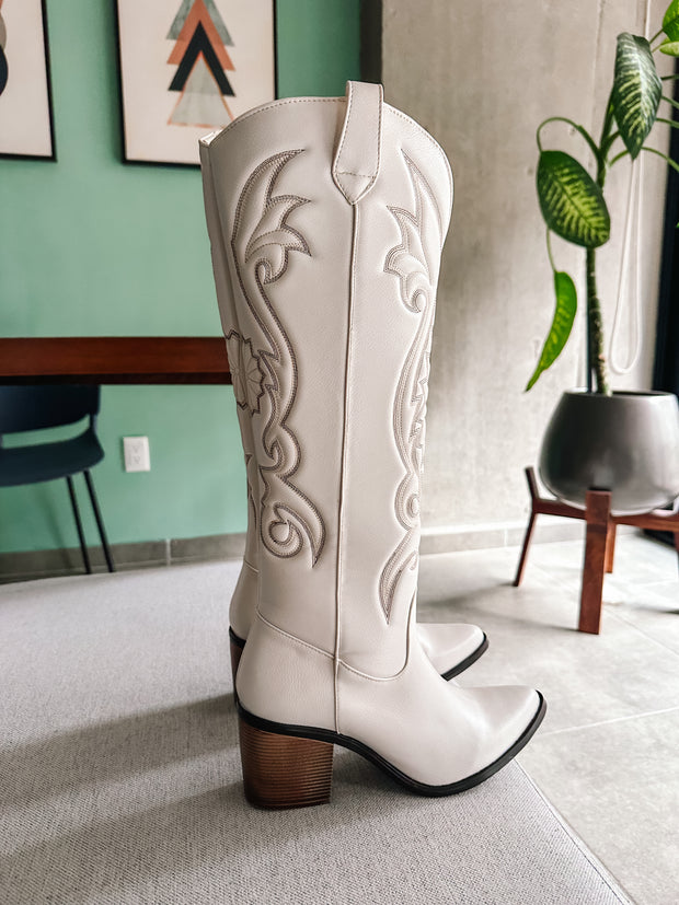 Dutton Ivory Boots