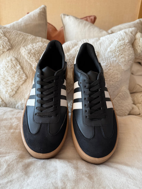 Milan Black Sneakers