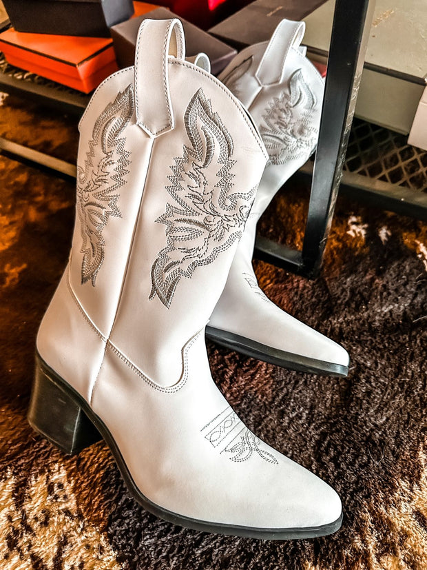 Alambique White Boots