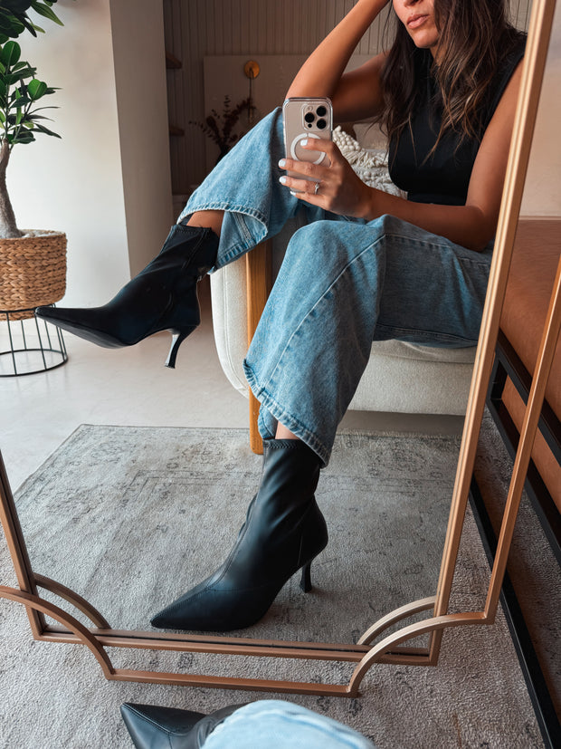Allie Licra Black Boots