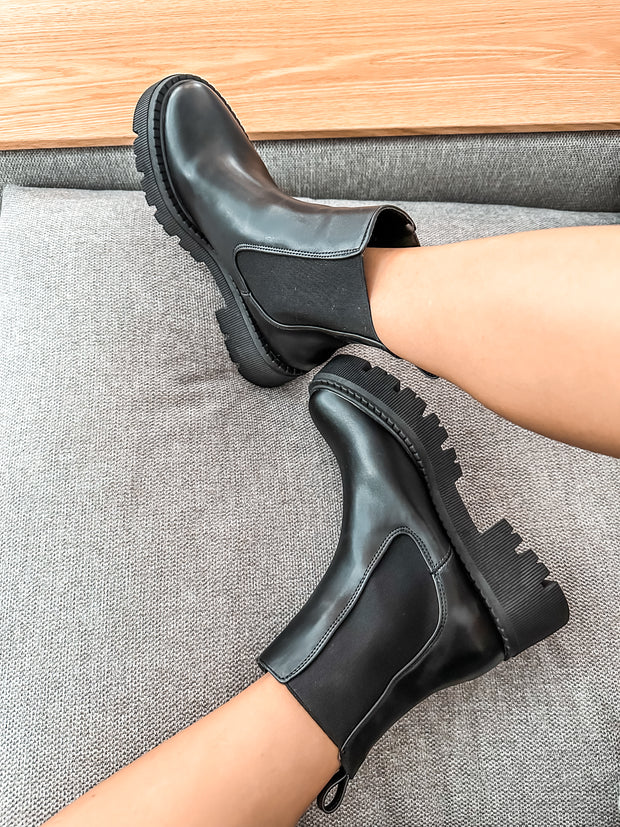 Harlem Long Black Boots