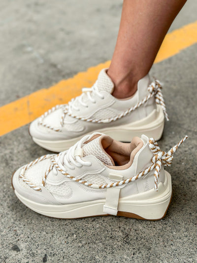 Terry Ivory Sneakers