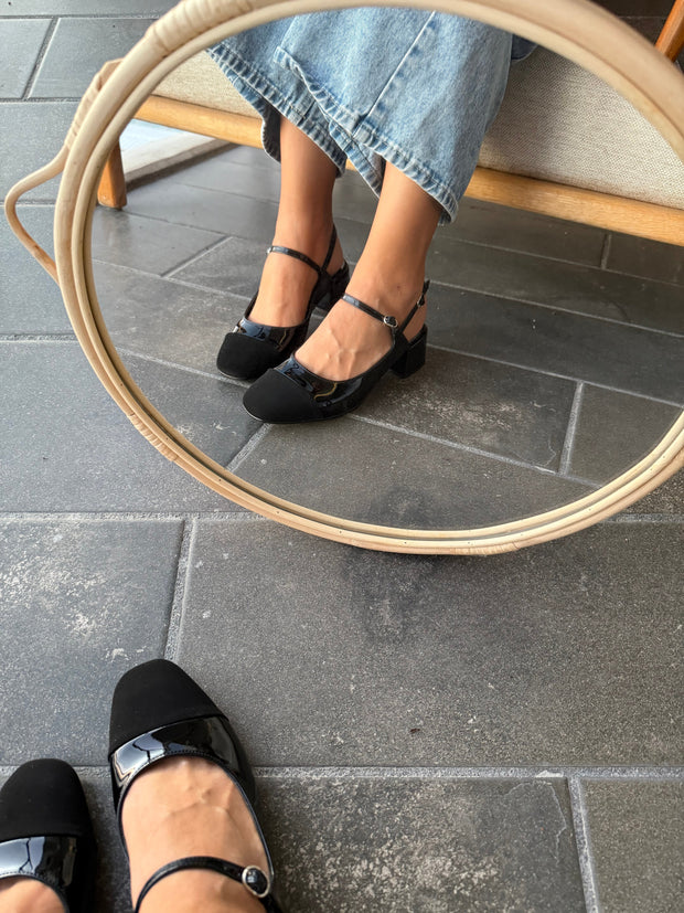 Zoe Black Tacón Mini