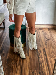 Texas Fringe Ice Boots