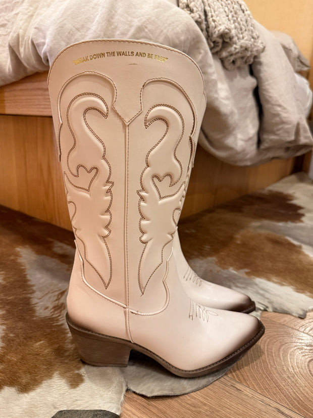 Freedom Ivory Boots