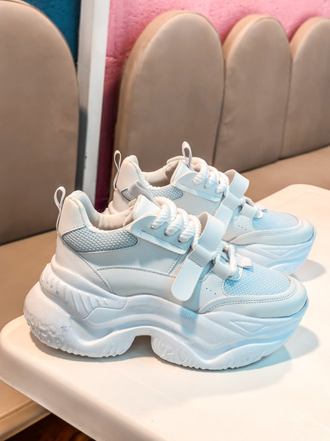 Chunky Thompson Blue Sneakers