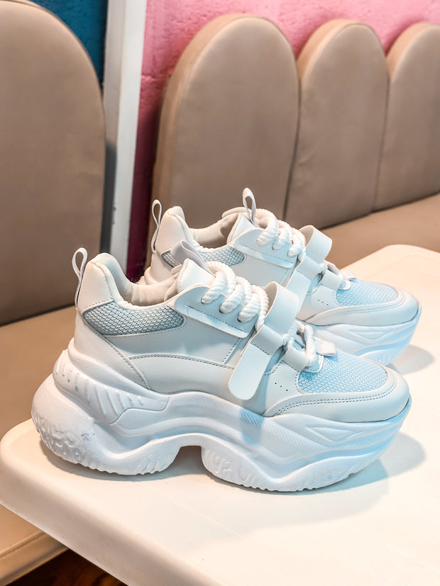 Chunky Thompson Blue Sneakers