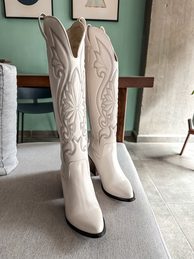 Dutton Ivory Boots