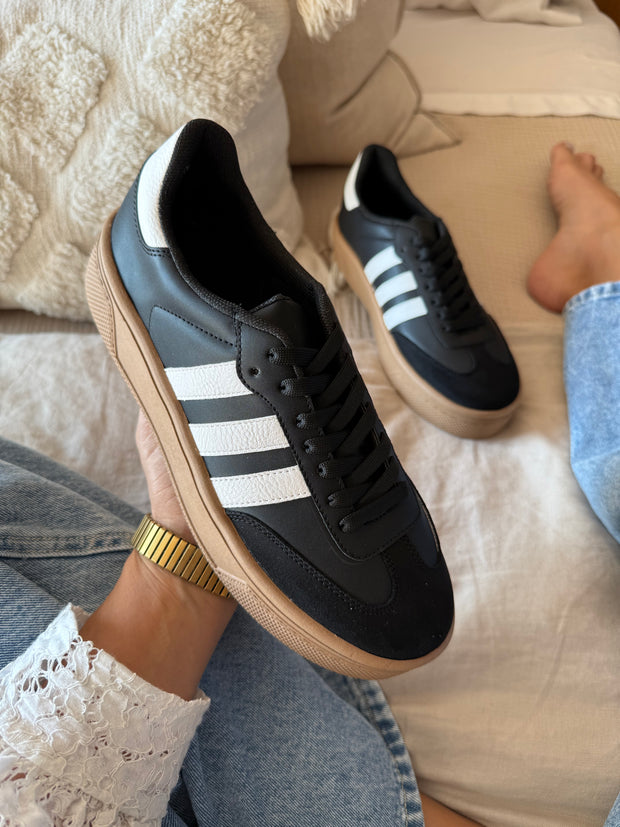 Milan Black Sneakers