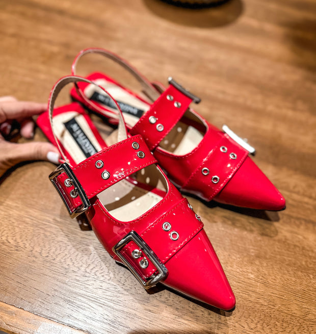 Rocket Red Flats