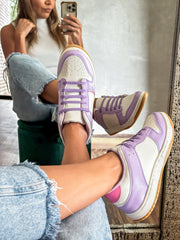 Boston Tip Purple Sneakers