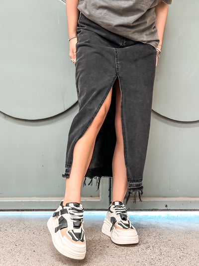 Manhattan Sneakers Black & Nude