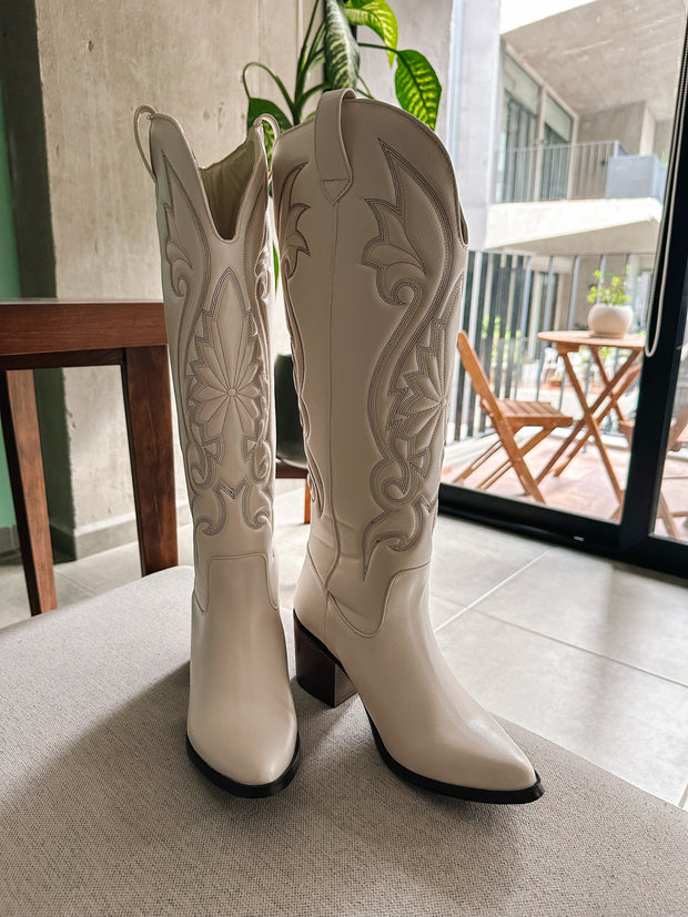 Dutton Ivory Boots