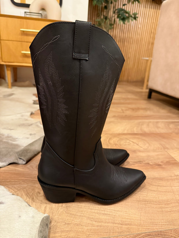 Miles Black Boots
