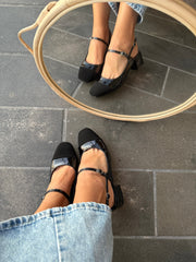 Zoe Black Tacón Mini