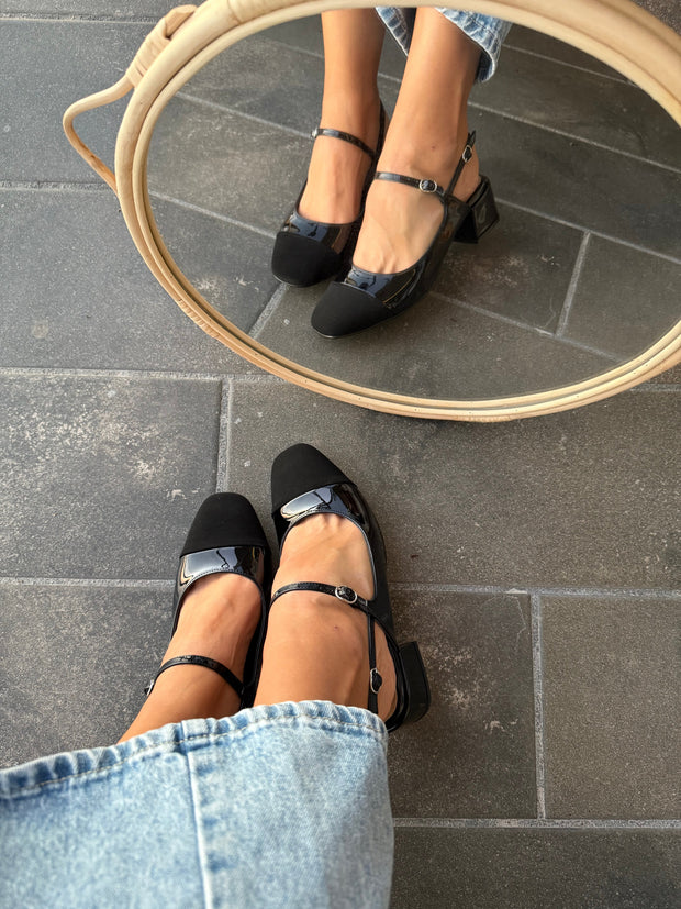 Zoe Black Tacón Mini