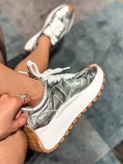 Valkiria Silver Sneakers
