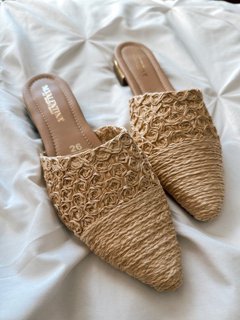 Creta mules yute light