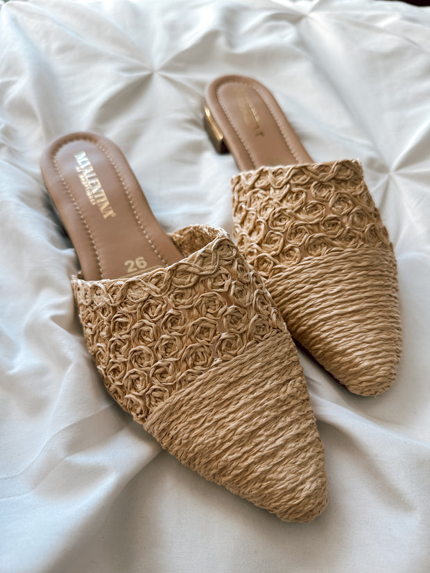 Creta mules yute light