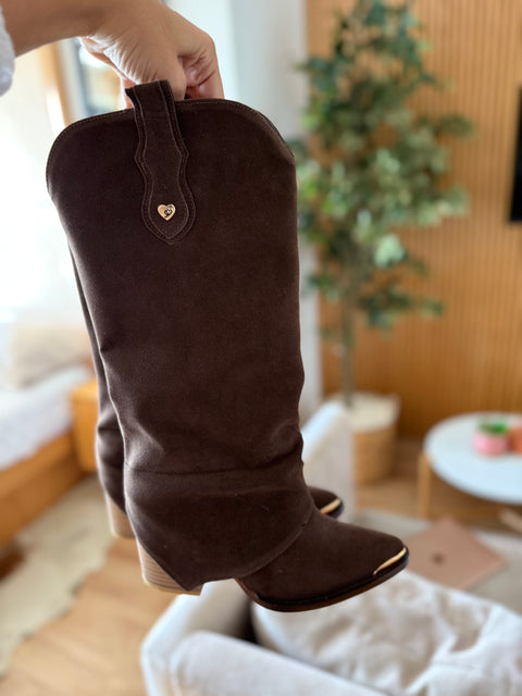 Gaia Boots Cafe Oscuro