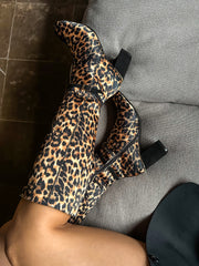 Leopard Luxe High Boots