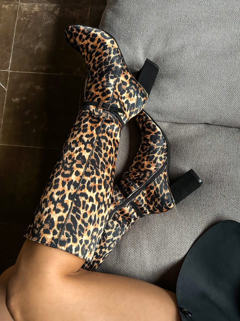 Leopard Luxe High Boots