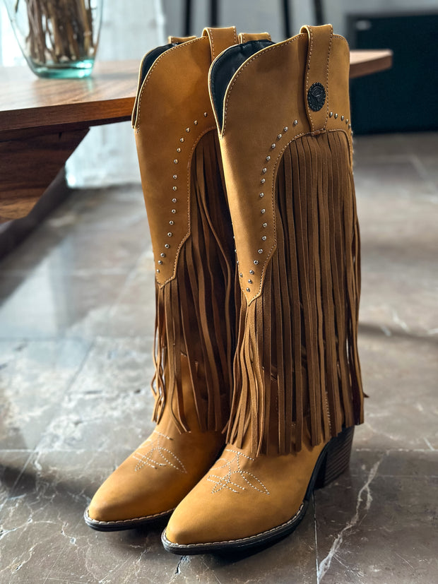 Inna Flecos Mostaza Boots