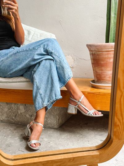 Mona Heels Silver