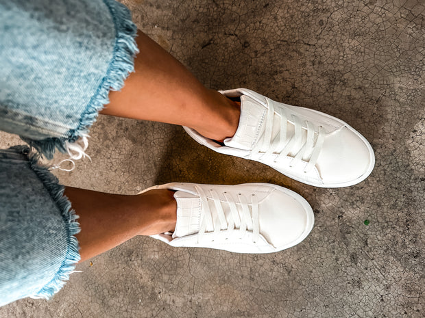 Basic All White Sneakers