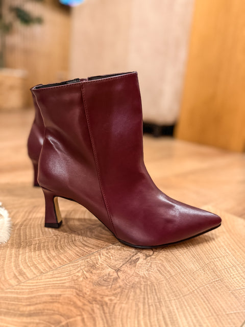 Allie Boots Burgundy