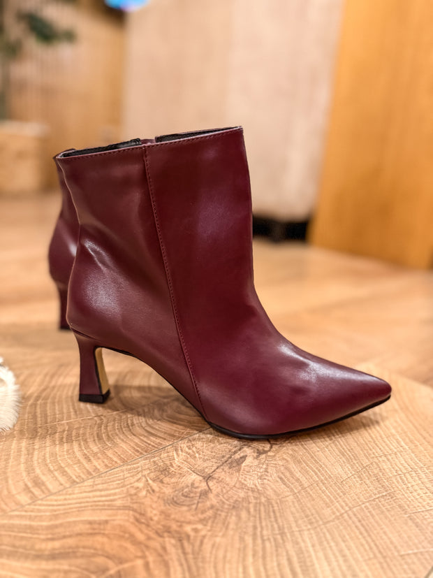 Allie Boots Burgundy