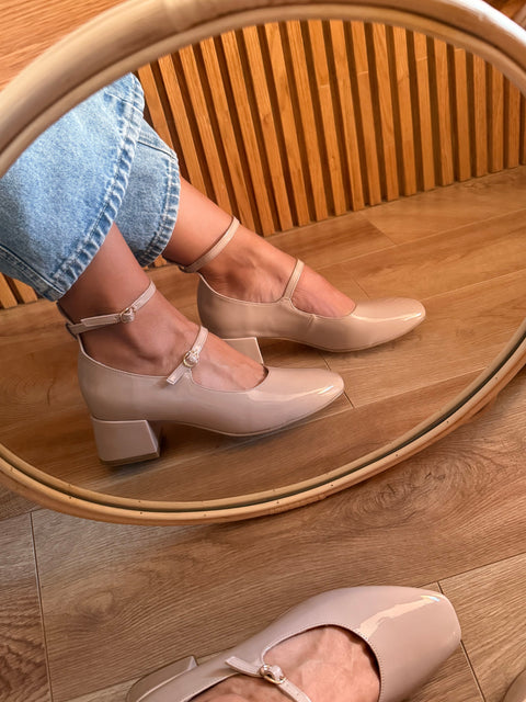 Helena Nude Tacón Mini