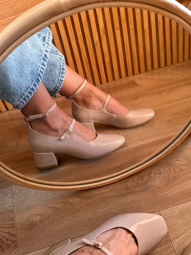 Helena Nude Tacón Mini