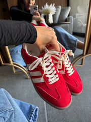 Sporty Red Sneakers