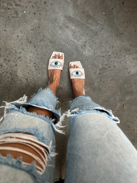 Palm Eye Ice Sandals