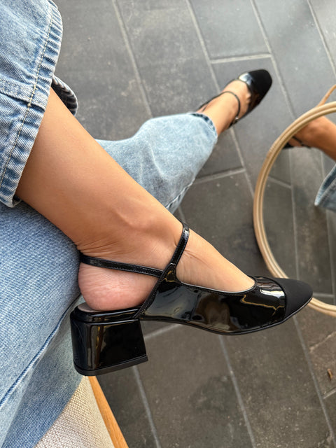 Zoe Black Tacón Mini