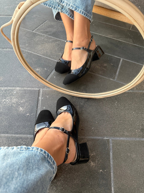 Zoe Black Tacón Mini