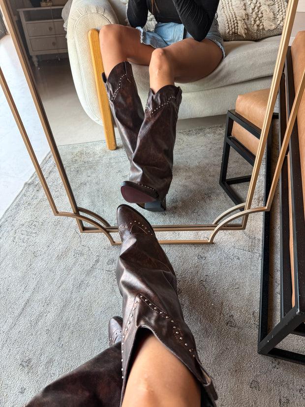 Westler Studs Cobre Boots
