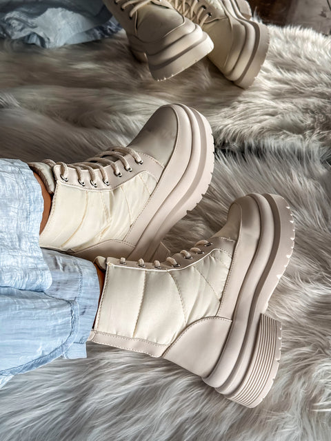 Sahara Latte Boots